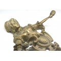 suport "advertiser "  victorian.  bronz cca cca 1850-1900  Marea Britanie